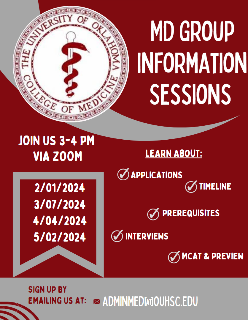 MD Group Information Sessions Students