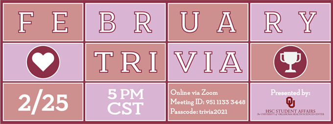 February Trivia Night - Students
