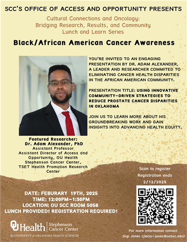 Lunch & Learn: Black/African American Cancer Awareness