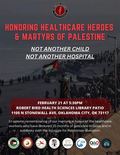 Honoring Healthcare Workers and Martyrs of Palestine