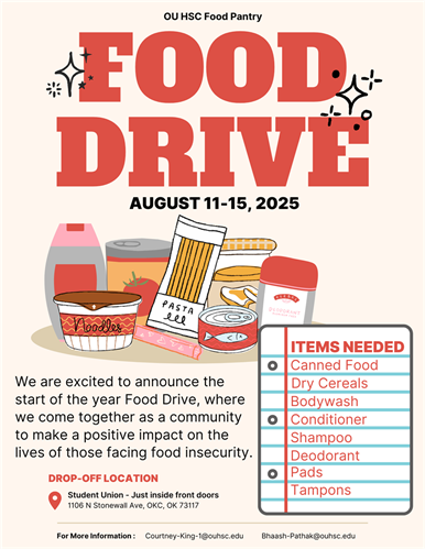OU HSC Food Pantry Food Drive