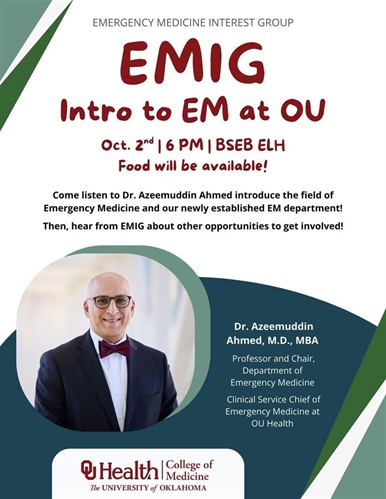 Emergency Medicine Interest Group: General Body Meeting