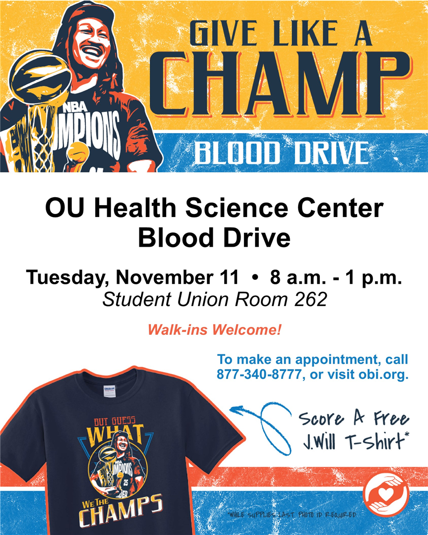 Give Like A Champ Blood Drive