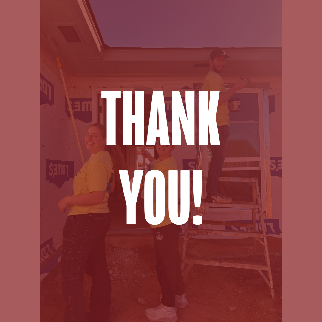 2025 Big Event | Thank you!