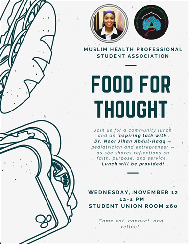 Food for Thought - MHPSA Lunch Event