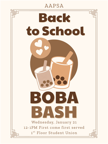 AAPSA Back to School BOBA BASH