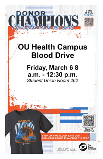 Donor Champions Blood Drive