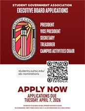 SGA Executive Board Applications | APPLY TODAY!