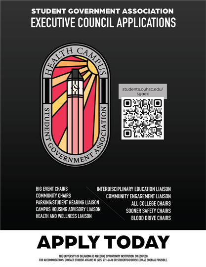 SGA Executive Council Applications | APPLY TODAY!