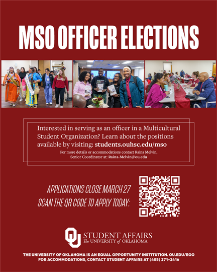 Multicultural Student Organization Officer Applications | Opens March 2nd