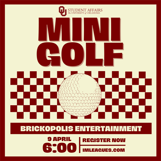 Register for Mini Golf Night at Brickopolis