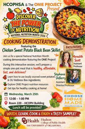 WATCH, LEARN, COOK & ENJOY A TASTY SAMPLE!
