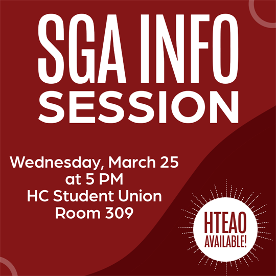 SGA Info Session