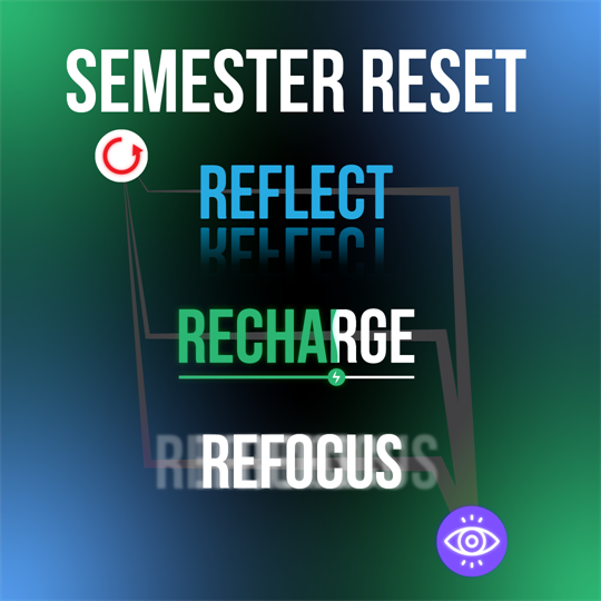 Semester Reset: Reflect, Recharge, Refocus