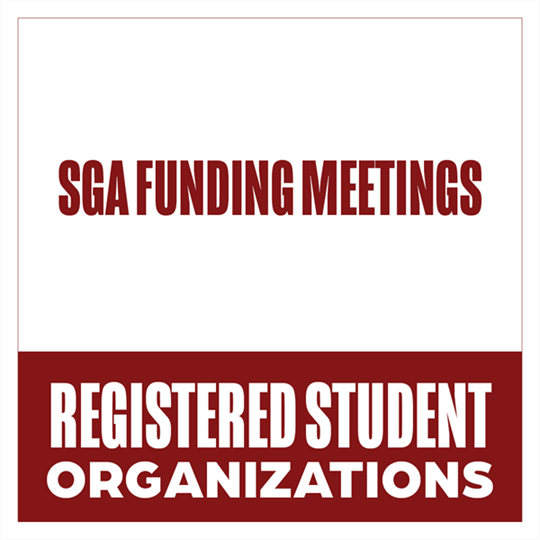 RSOs | SGA Funding Meeting