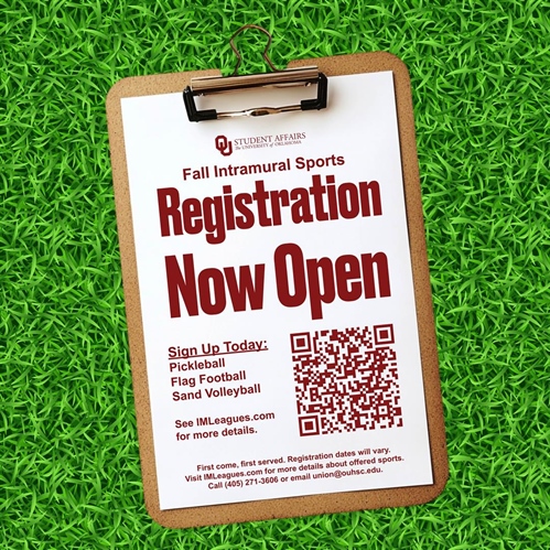 Fall Intramural Sports Registration is Open!