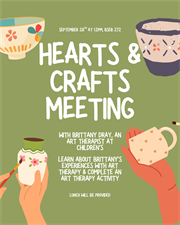 Hearts and Crafts Meeting: Art Therapy