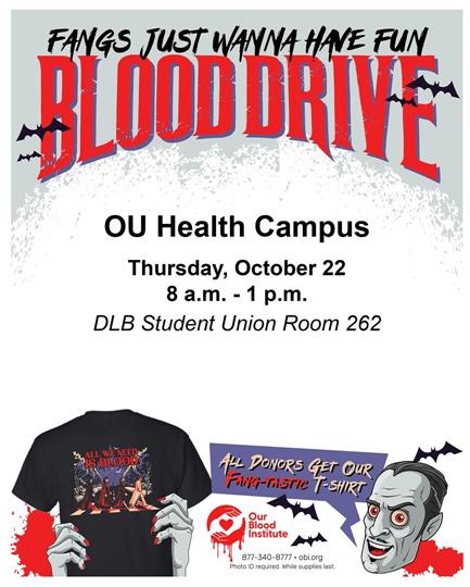 Fall Blood Drive - "Fangs Just Want to Have Fun"