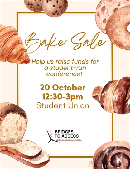 Bridges to Access Bake Sale