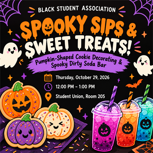 Spooky Sips and Sweet Treats BSA Halloween Event