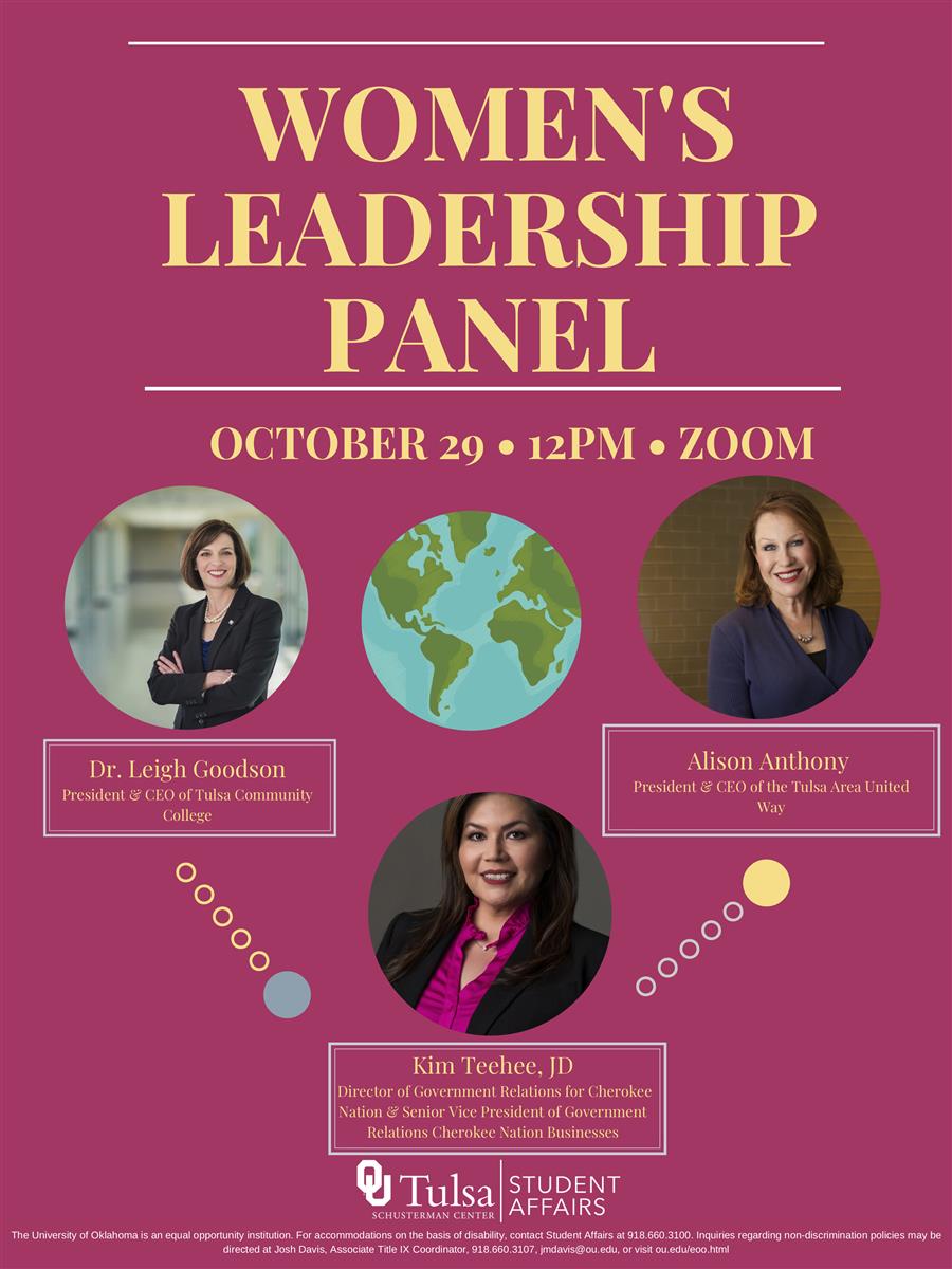 Women's Leadership Panel Students